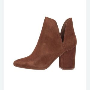 Steve Madden Chestnut Suede Booties Size 9